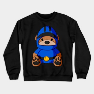 Racer Teddy Bear Crewneck Sweatshirt